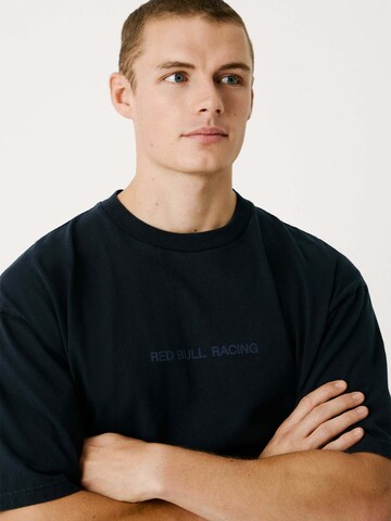 Red Bull Racing x Pepe Jeans Shirt 'Red Bull Racing Gives You Wings' in Blue