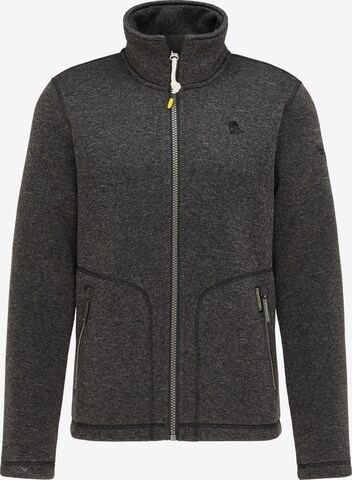 Schmuddelwedda Fleece Jacket in Grey: front