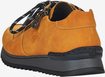 Rieker Athletic lace-up shoe in Yellow