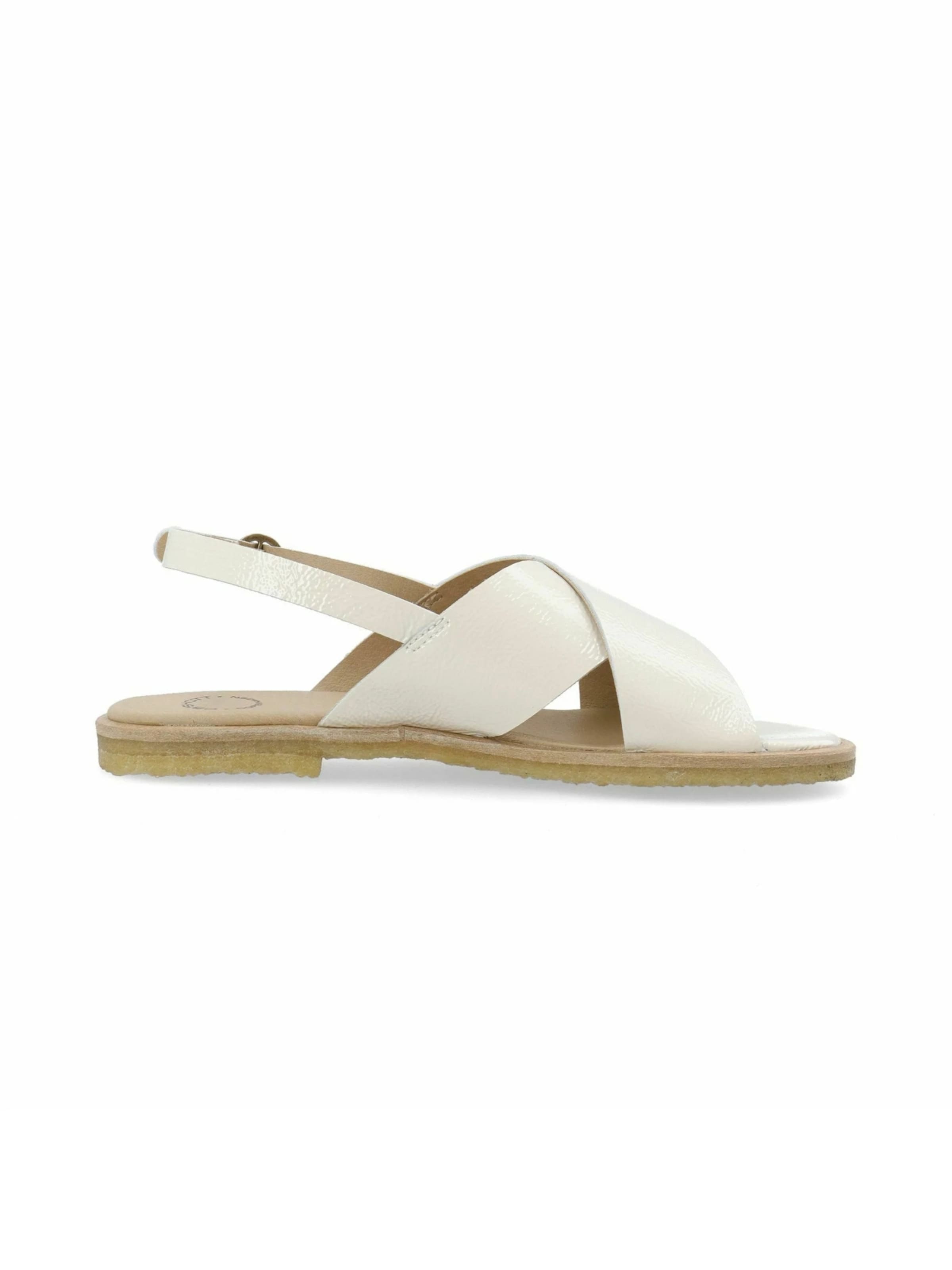 Ca'Shott - Sandália 'Gitta' em branco