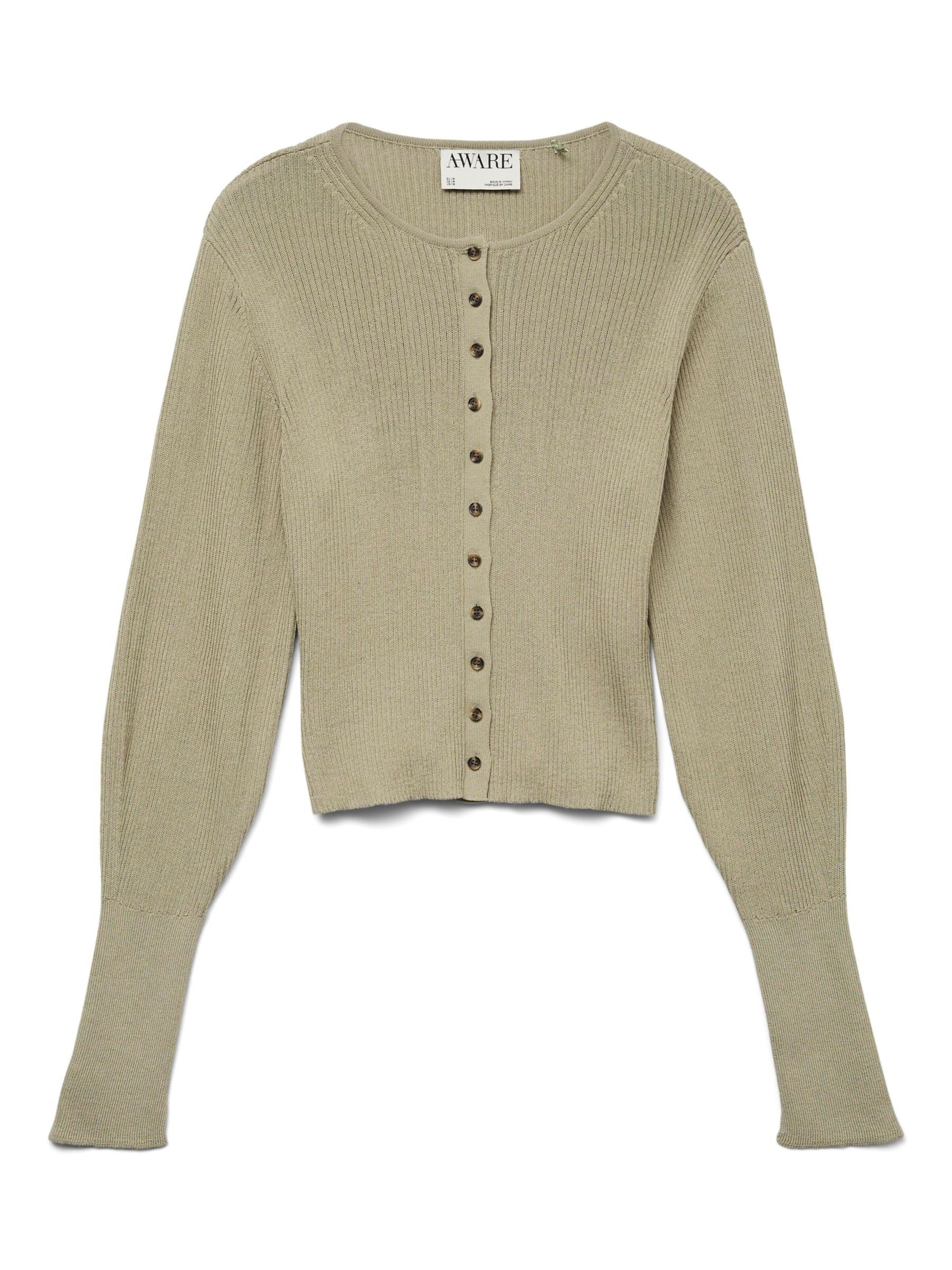 Cardigan 'AWShirley' Aware en beige : devant