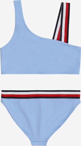 Tommy Hilfiger Underwear Bustier Bikini w kolorze niebieski