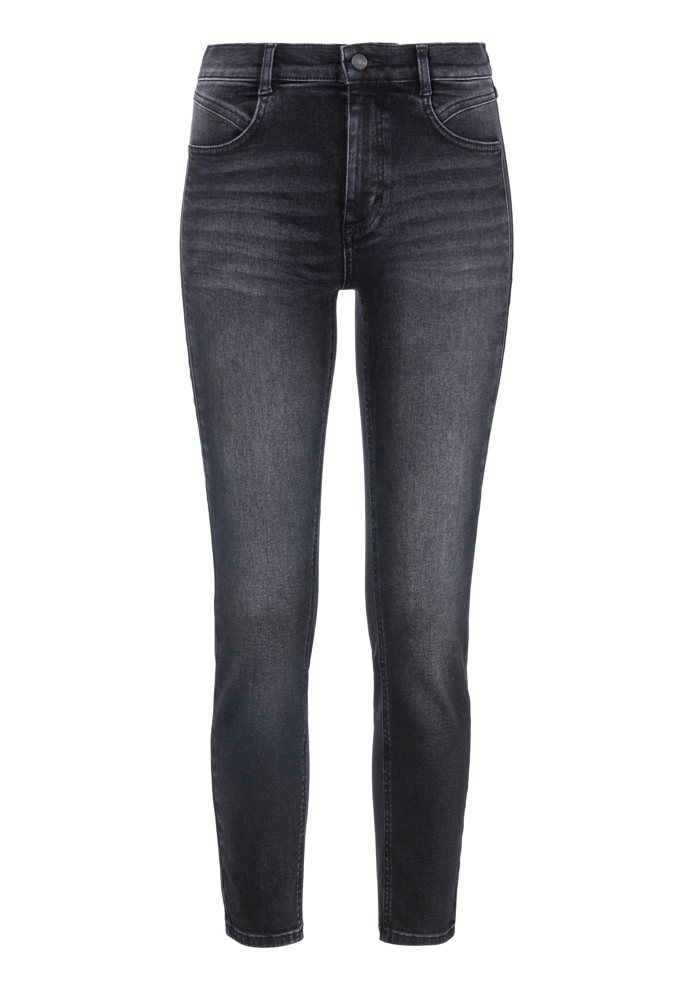 Angels Jeans in Black: front