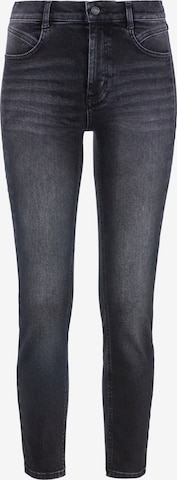 Angels Jeans in Black: front