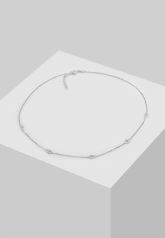 ELLI Halskette Choker 'Geburtsstein' in Silber