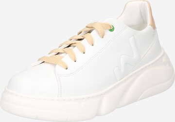Sneaker low 'ELETTRA' de la WOMSH pe alb: față
