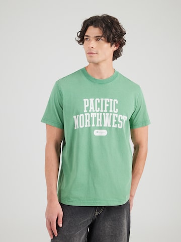 Champion Authentic Athletic Apparel Μπλουζάκι σε πράσινο: μπροστά