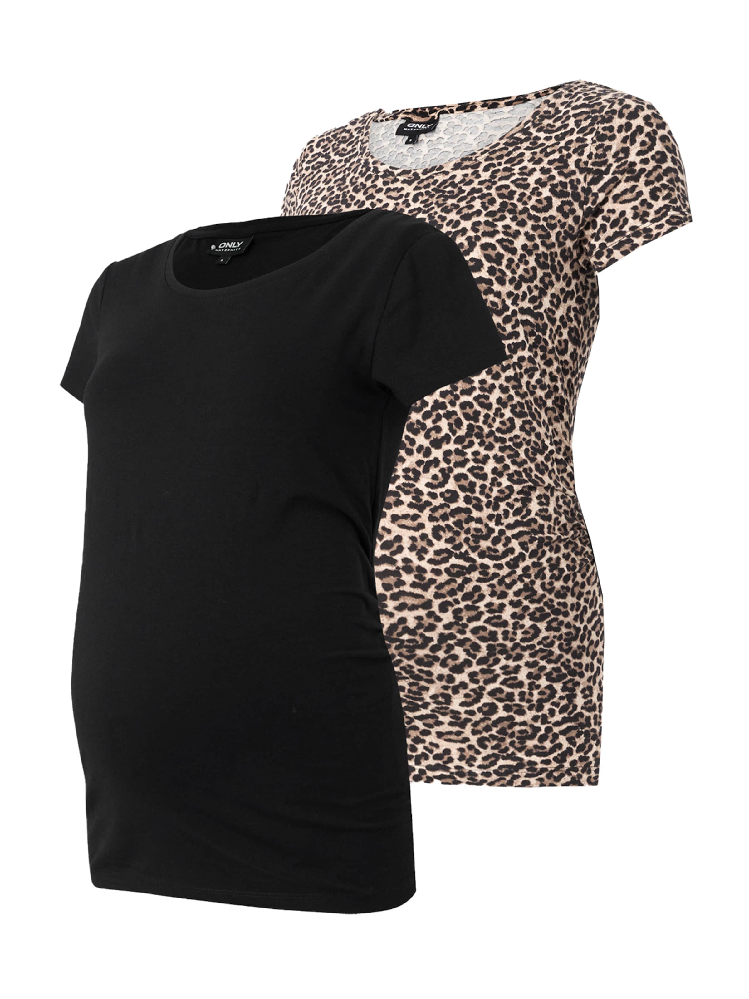 Only Maternity Μπλουζάκι 'OLMLOVELY' σε μπεζ: μπροστά