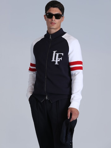 Vestes en maille Lufian en bleu