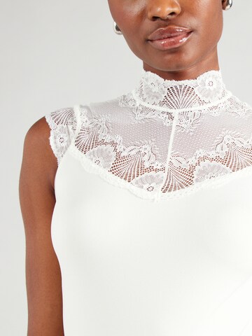 PIECES Shirt Bodysuit 'PCNAYA' in White