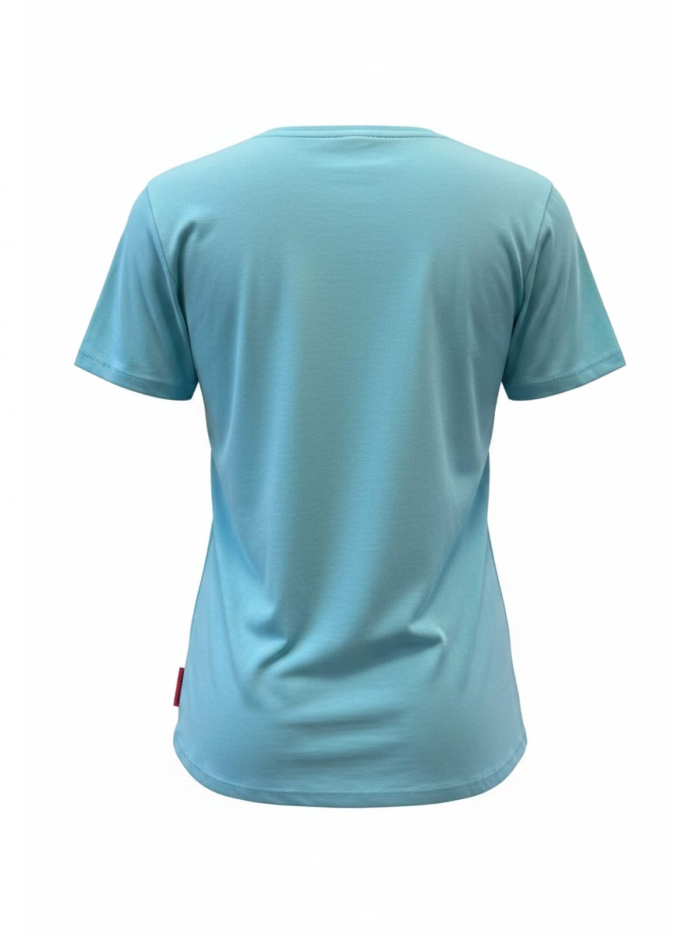 salzhaut Shirt ' STEENTJE' in Blauw