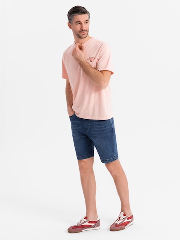 Ombre Regular Jeans in Blauw
