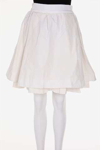 MONCLER Skirt in S in White: front