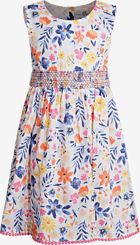 happy girls Dress in Mixed colors: front
