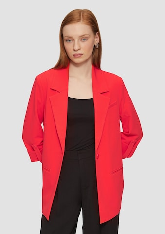 Blazer QS en rouge : devant