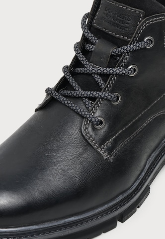 Dockers by Gerli Schnürboots in Schwarz