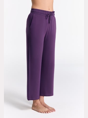 True North Wide leg Pants 'Weite Hose' in Purple