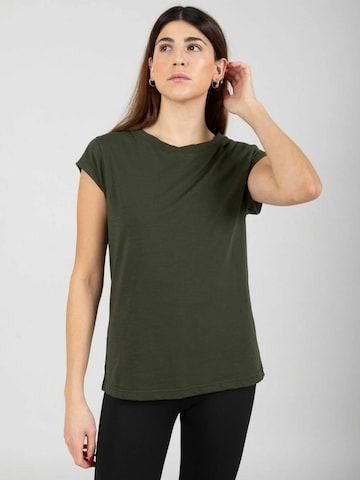 Coster Copenhagen - Top ' CC ' en verde: frente