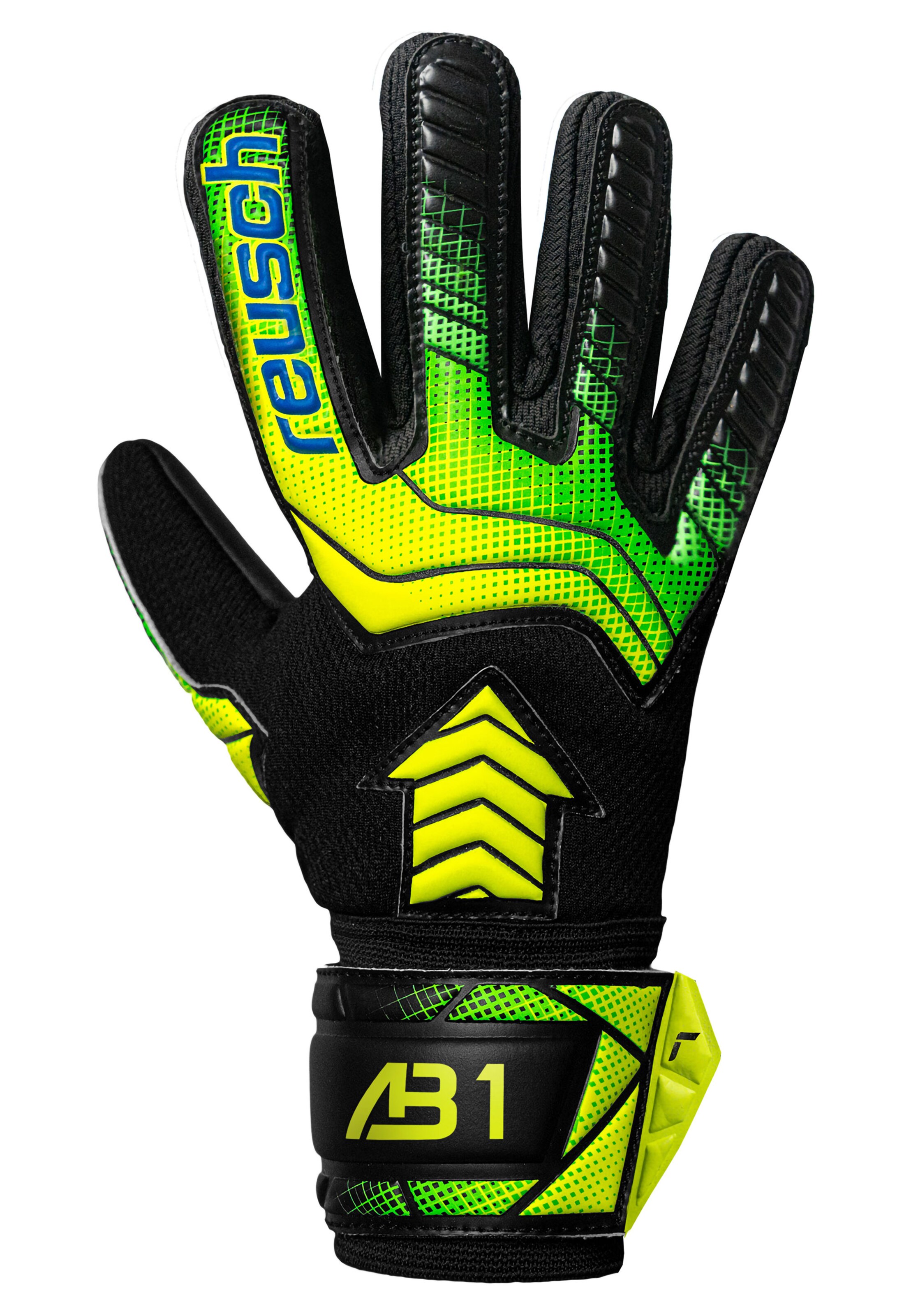 REUSCH Torwarthandschuhe 'Attrakt AB1 Silver Junior' in Gelb