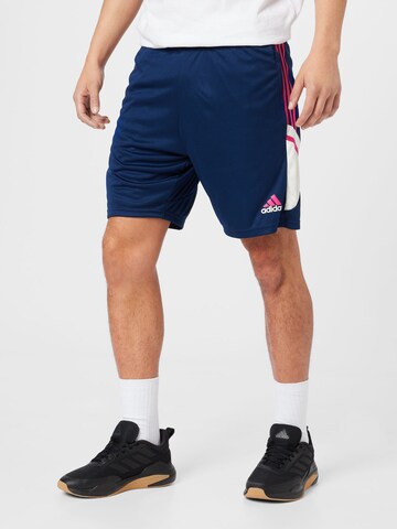 ADIDAS SPORTSWEAR - Regular Calças de desporto 'Arsenal Condivo 22 ' em azul: frente