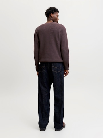 JACK & JONES Trui 'JPRBlumason' in Bruin