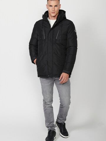 KOROSHIZimska jakna - crna boja