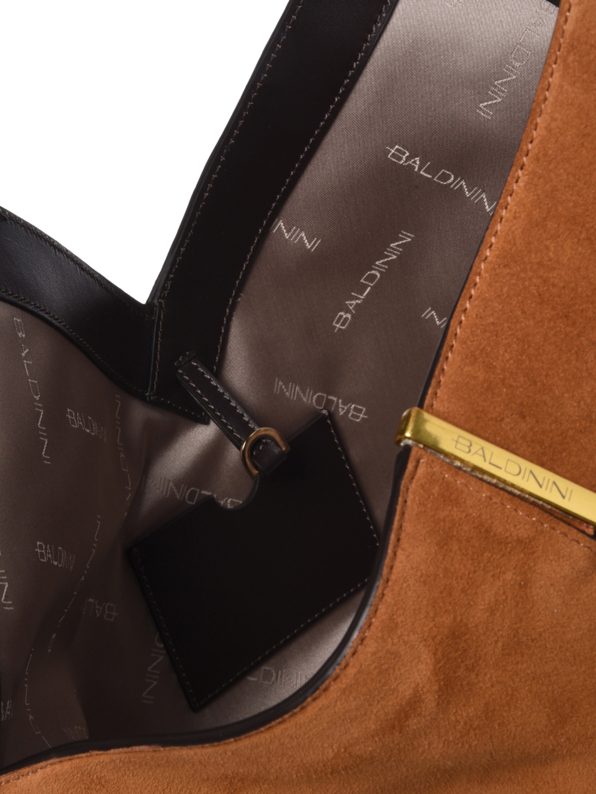 BALDININI Schoudertas in Bruin