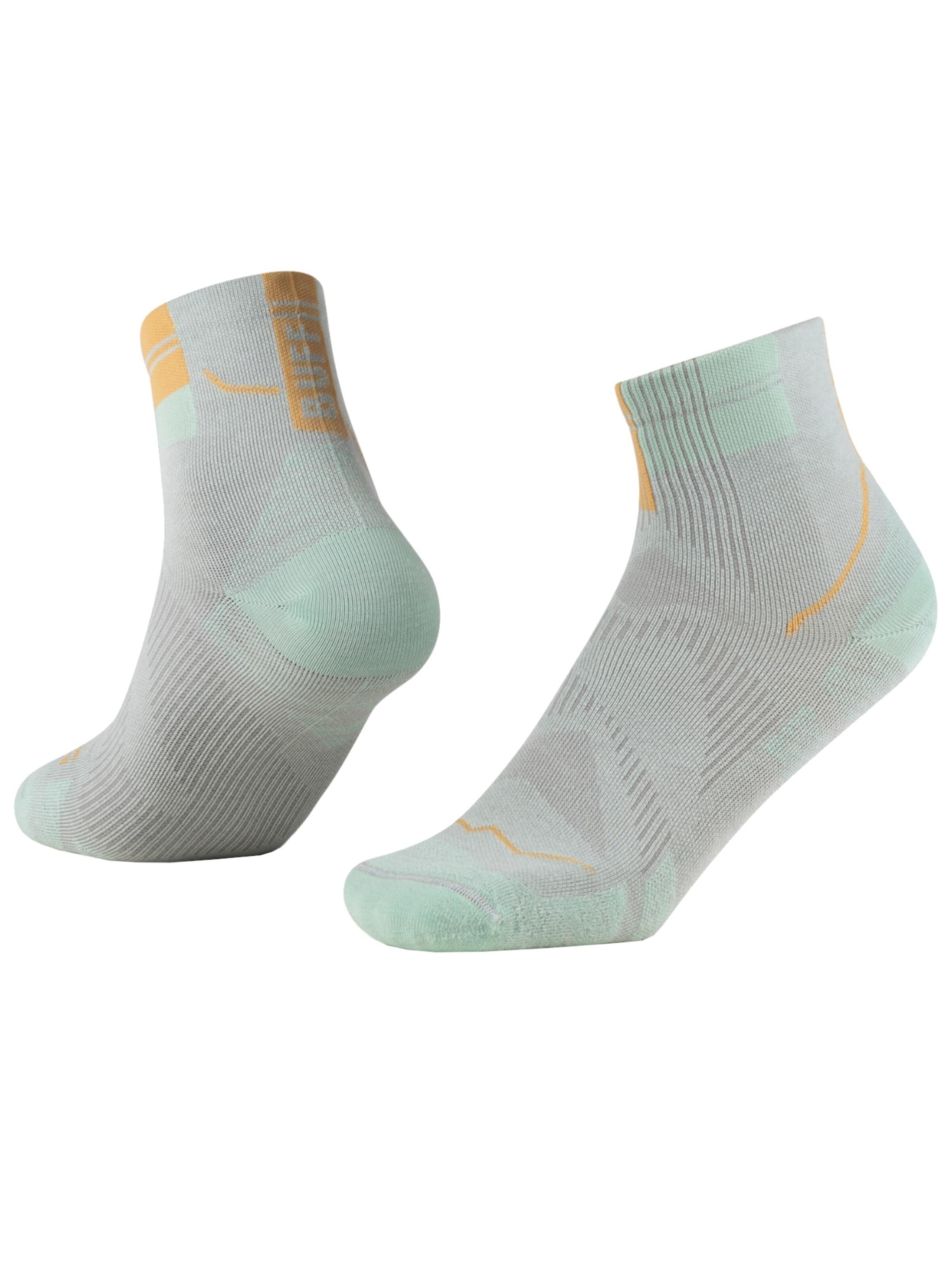 BUFF Socken 'BUFF Coolnet Quarter Socks'‌‌‌‌‌‌‌‌ in Grün: Vorderseite