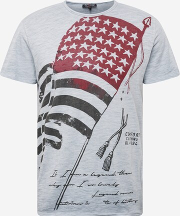 Key Largo T-Shirt 'BANNER' in Grau: front