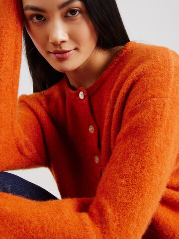 AMERICAN VINTAGE - Cárdigan 'VITOW' en naranja