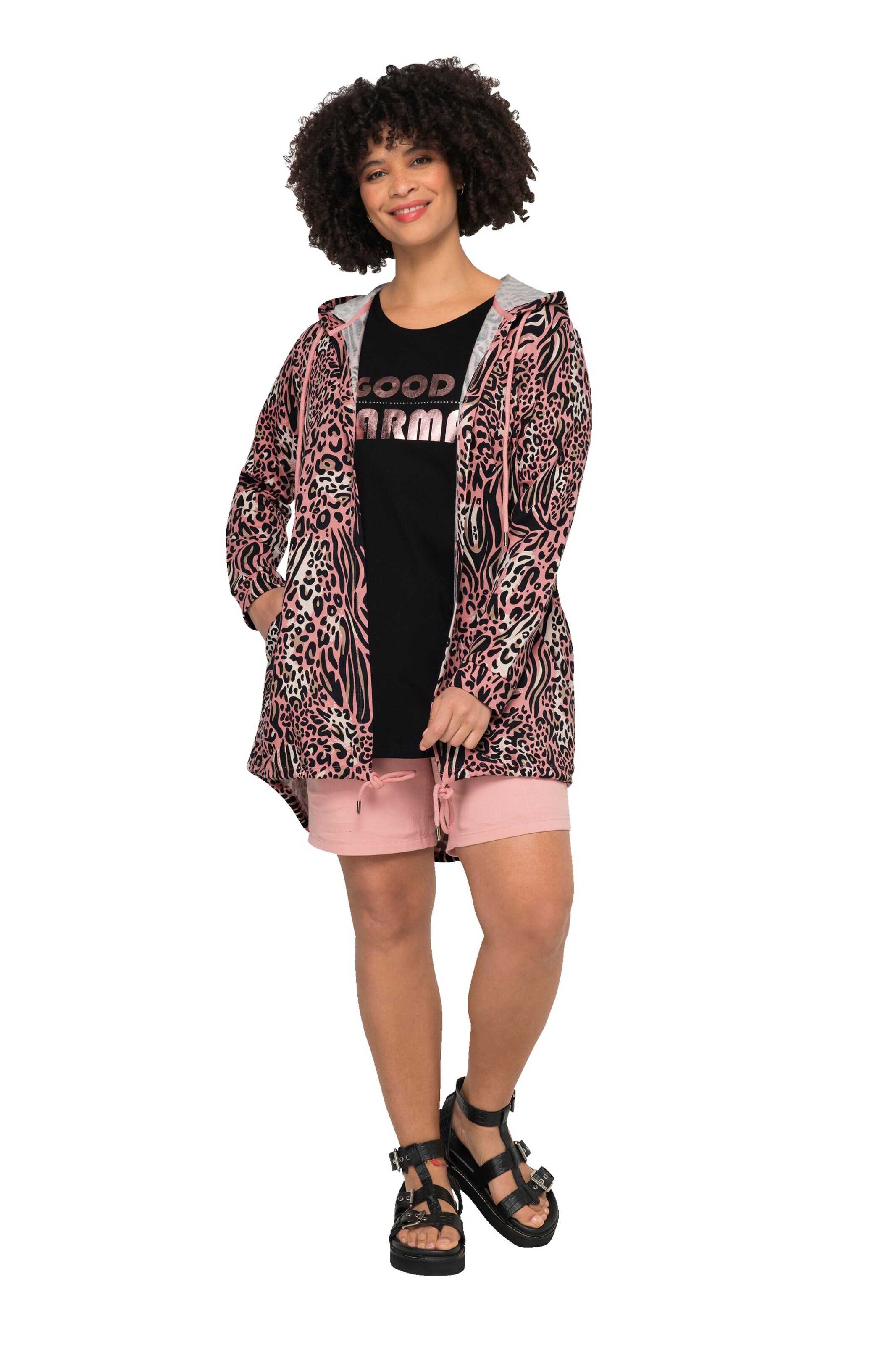 Angel of Style Sweatjacke in Pink