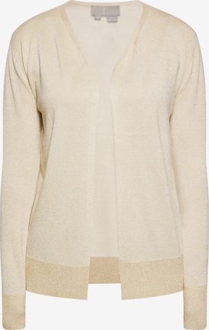 RISA Gebreid vest in Beige: voorkant