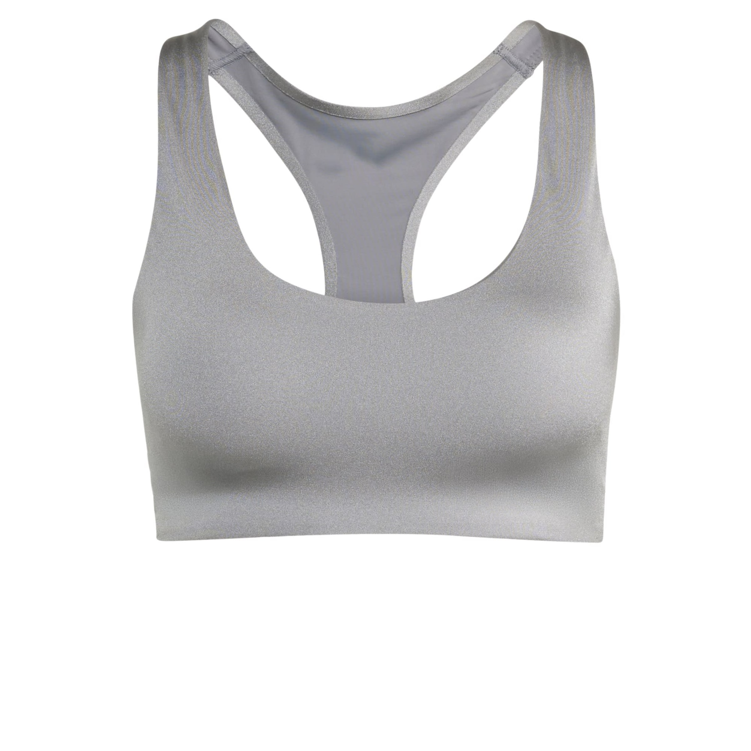 Bustier Soutien-gorge de sport 'Optime' ADIDAS PERFORMANCE en gris : devant