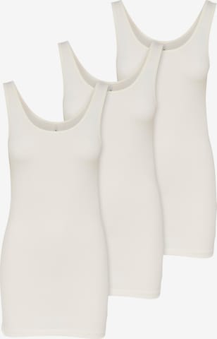 ONLY Top in Weiß: Vorderseite