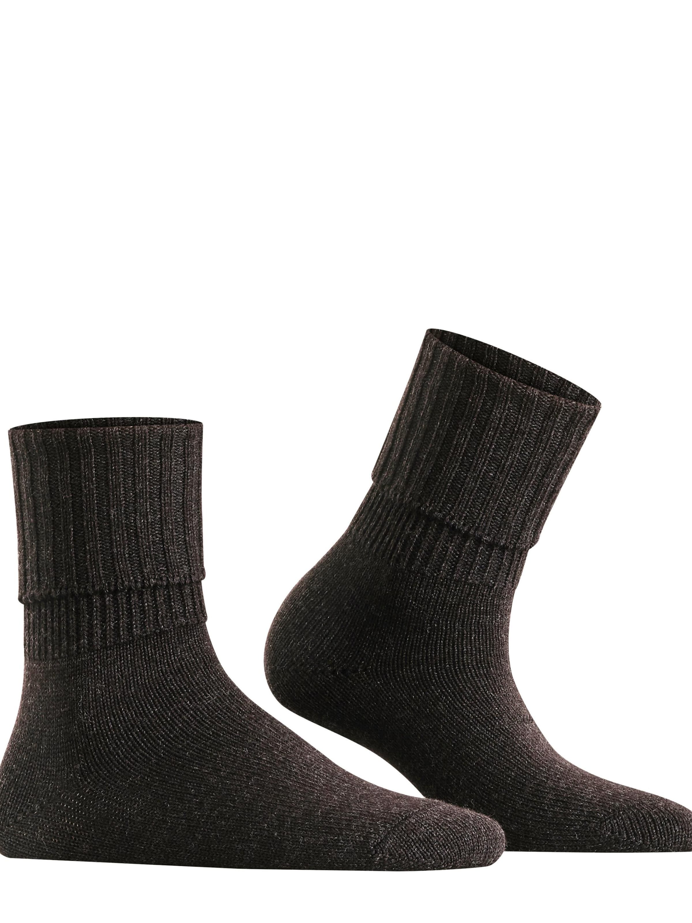 FALKE Socks 'Striggings Rib' in Grey