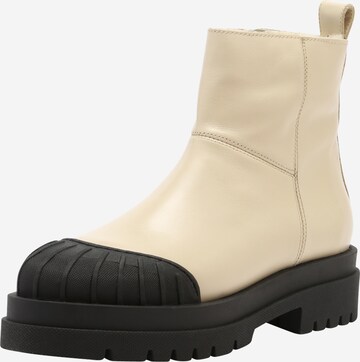 Bottines ANGULUS en blanc : devant