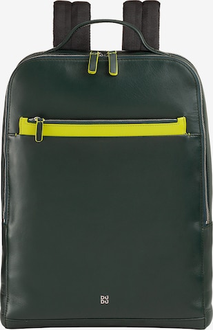 DuDu Backpack in Green: front