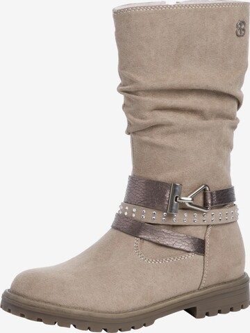 Bottes s.Oliver en gris : devant