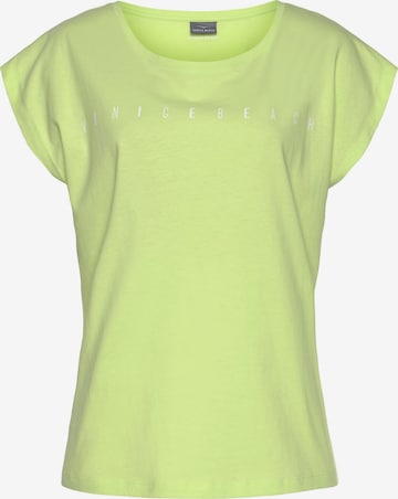 VENICE BEACH - Camisa em verde: frente