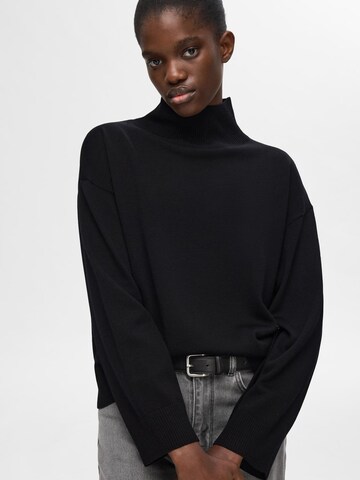 SELECTED FEMME Sweater 'SLFHELLA' in Black