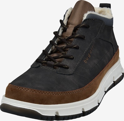 bugatti Buty sznurowane w kolorze ciemny niebieski / brązowym, Podgląd produktu