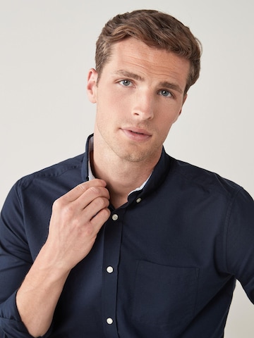 Next Regular Fit Skjorte i blå