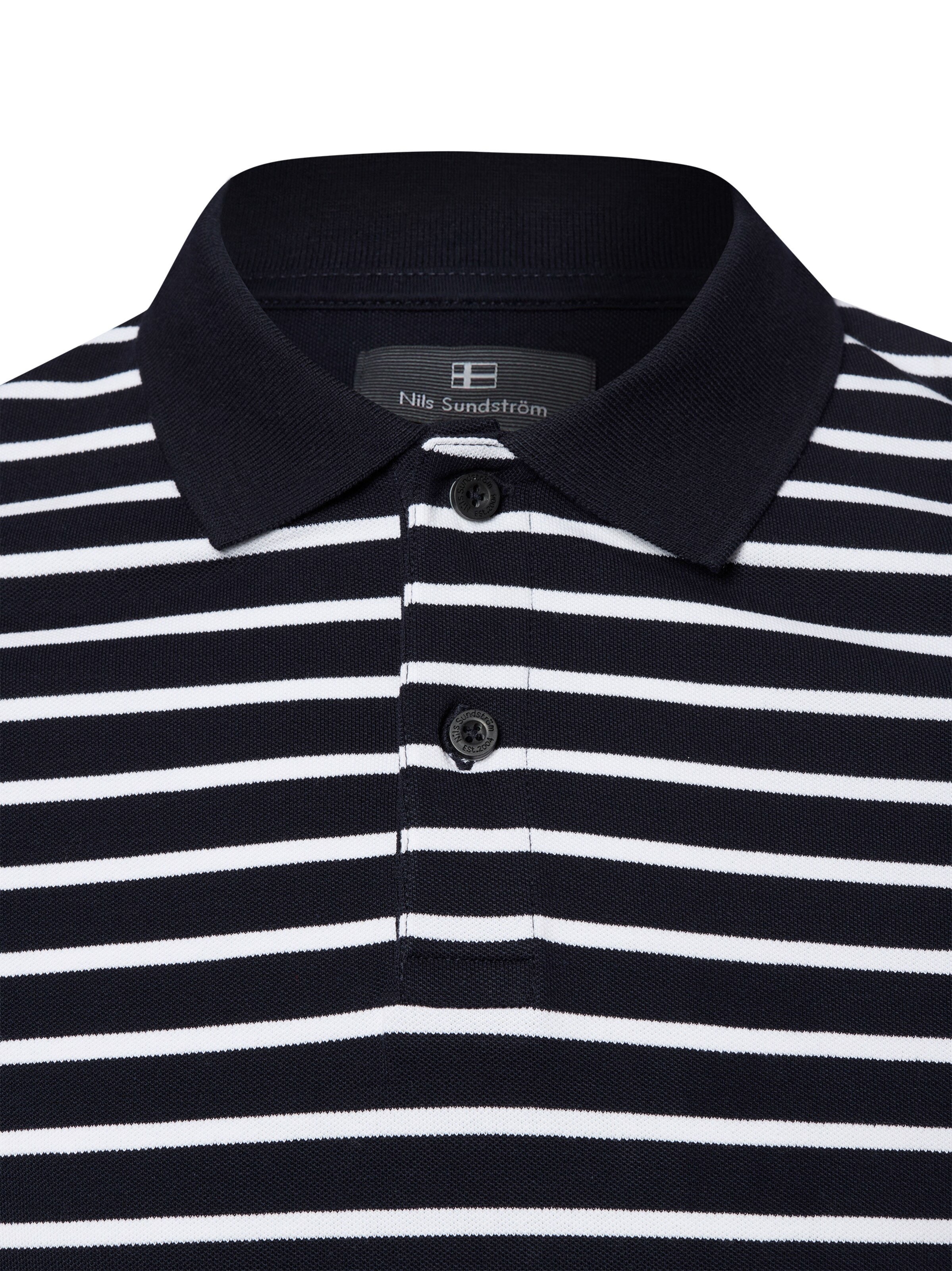 Nils Sundström Poloshirt in Blau