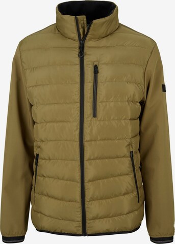 TOM TAILOR DENIM Between-Season Jacket in Green: front