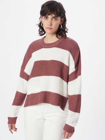 ABOUT YOU Sweater 'Thassia' in Red: front