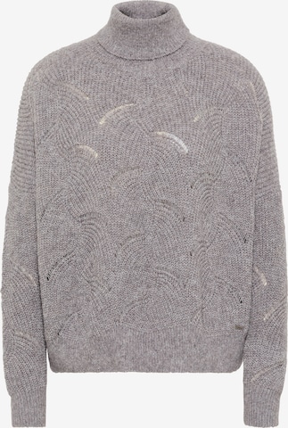 DreiMaster Vintage Sweater in Grey: front