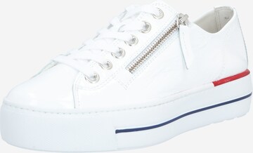 Sneaker bassa di Paul Green in bianco: frontale