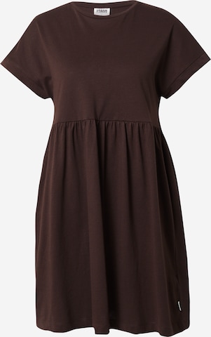 Urban Classics Dress 'Empire Valance' in Brown: front