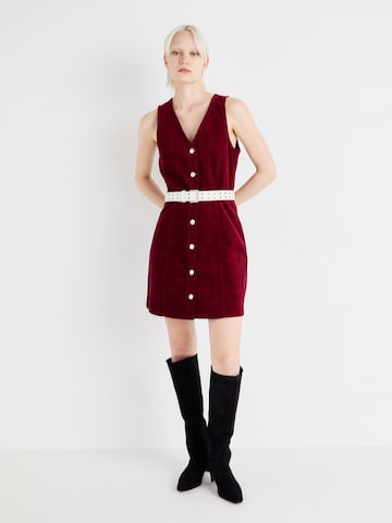 Rochie tip bluză 'ONLMOXIE' de la ONLY pe roșu
