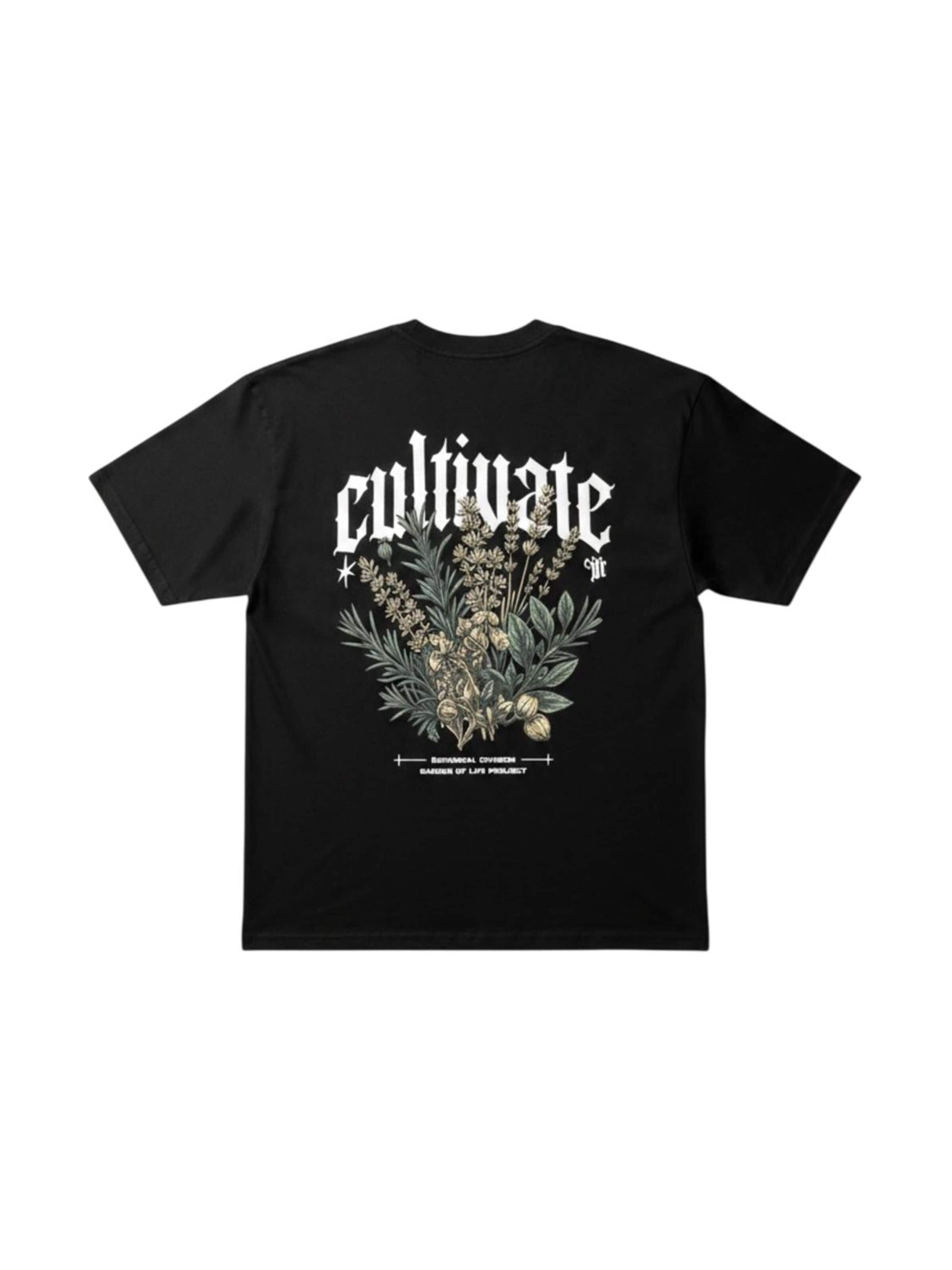 Kleidermafia - Camiseta en negro: frente